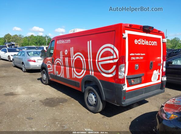 3C6LRVAG3PE583703 2023 RAM PROMASTER 1500 Красный Задняя левая четверть