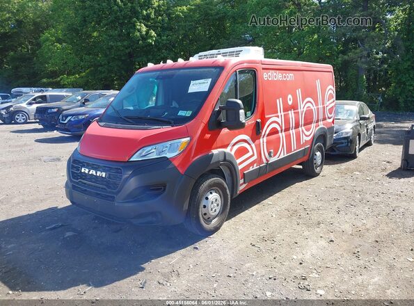 3C6LRVAG3PE583703 2023 RAM PROMASTER 1500 Красный Передняя левая четверть