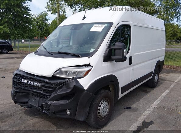 3C6LRVBG7RE116821 2024 RAM PROMASTER 1500 White Vista tres cuartos delantera izquierda
