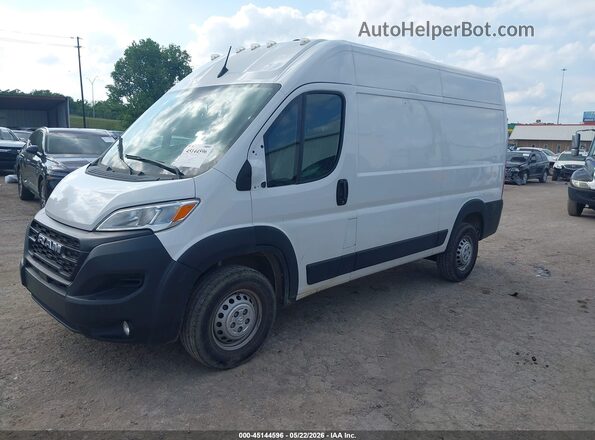 3C6LRVCG8RE153200 2024 RAM PROMASTER 2500 White Передня ліва чверть