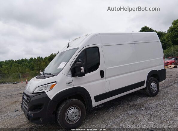 3C6LRVCGXSE511760 2025 RAM PROMASTER 2500 White Առջևի ձախ երեք քառորդ տեսարան