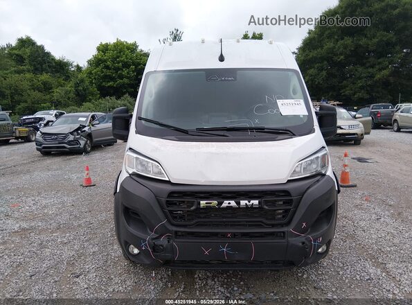 3C6LRVCGXSE511760 2025 RAM PROMASTER 2500 White Դիմացի տեսք