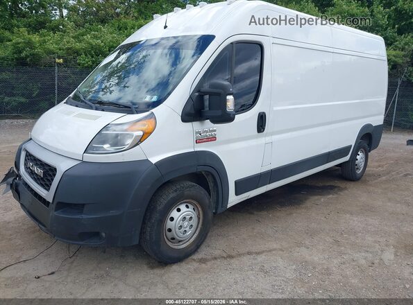 3C6LRVDG0ME547197 2021 RAM PROMASTER 2500 White Առջևի ձախ երեք քառորդ տեսարան
