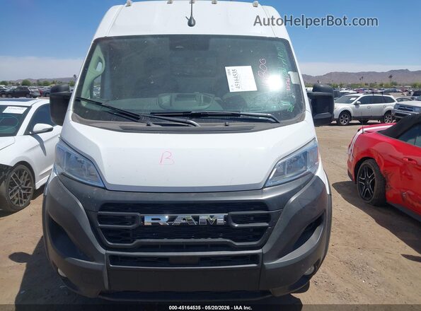 3C6LRVDG1SE519258 2025 RAM PROMASTER 2500 White Instrument cluster view