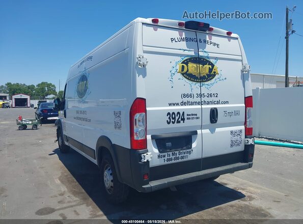 3C6LRVDG3NE113924 2022 RAM PROMASTER 2500 White Задня ліва чверть