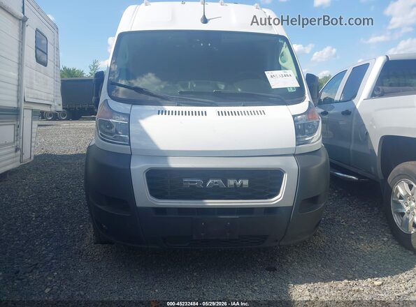 3C6LRVDG7NE119452 2022 RAM PROMASTER 2500 White წინა პანელის ხედი