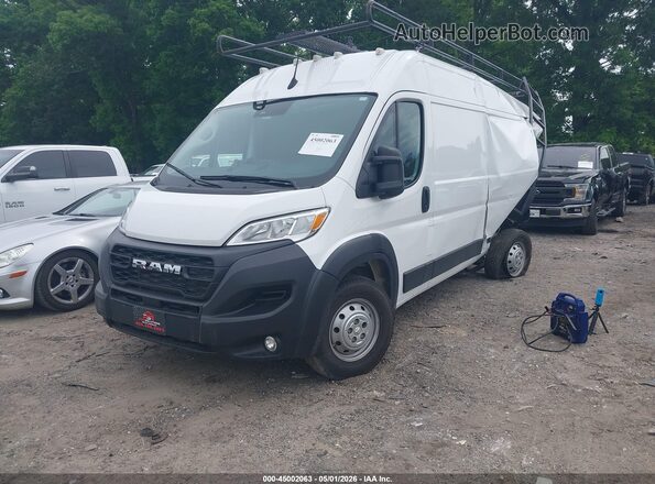 3C6LRVDG8PE562261 2023 RAM PROMASTER 2500 White Передня ліва чверть