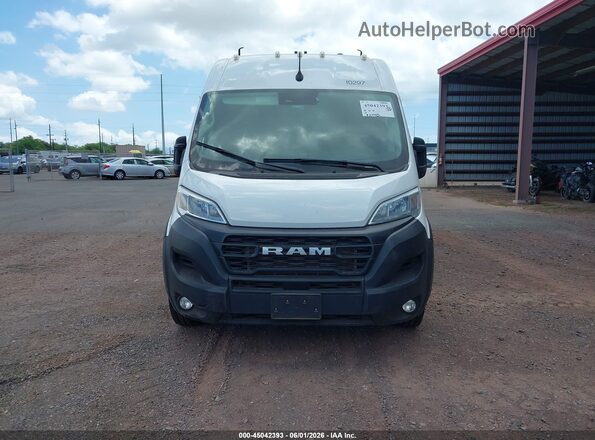 3C6LRVDG8RE117229 2024 RAM PROMASTER 2500 White უკანა სალონის ხედი