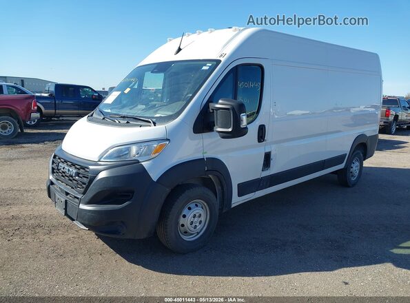 3C6LRVDG9PE598511 2023 RAM PROMASTER 2500 White Առջևի ձախ երեք քառորդ տեսարան