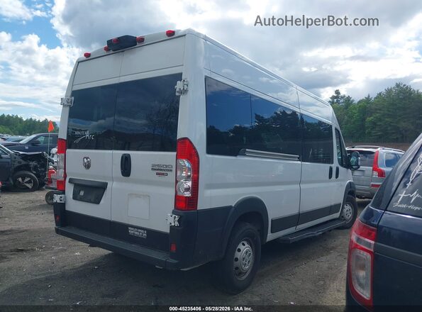 3C6LRVPG3PE604086 2023 RAM PROMASTER 2500 Белый Задняя правая четверть