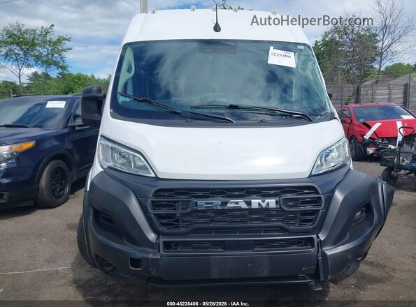3C6LRVPG3PE604086 2023 RAM PROMASTER 2500 Белый Вид задней части салона