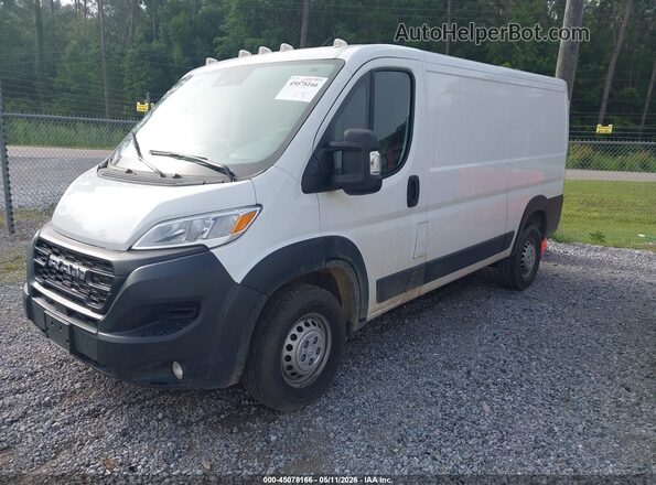 3C6LRVVG0SE512350 2025 RAM PROMASTER 2500 White Vista tres cuartos delantera izquierda