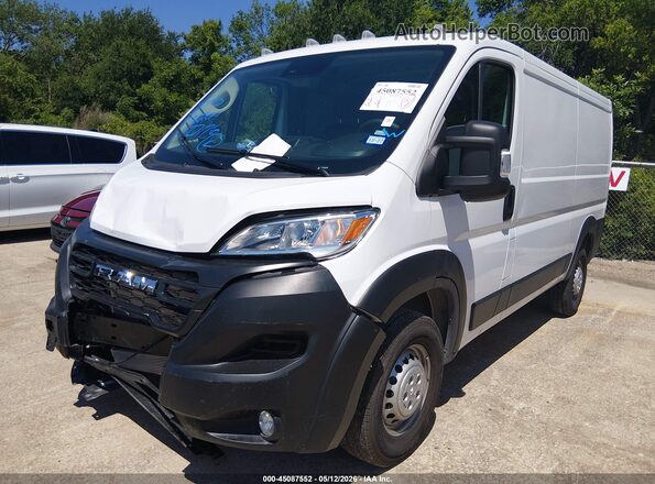 3C6LRVVG7TE174902 2026 RAM PROMASTER 2500 White წინა მარცხენა ხედი სამი მეოთხედიდან