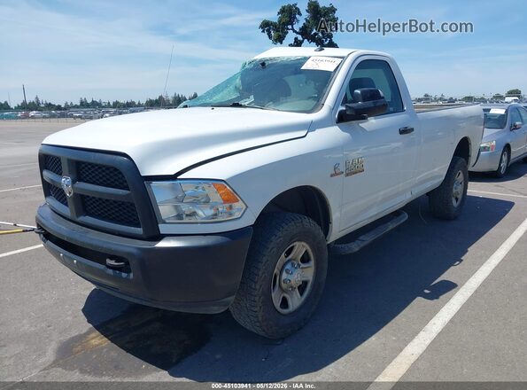 3C6MR5AL9HG763565 2017 RAM 2500 White Przód lewy