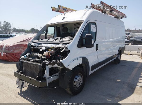 3C6MRVJG8PE536655 2023 RAM PROMASTER 3500 White Vista tres cuartos delantera izquierda