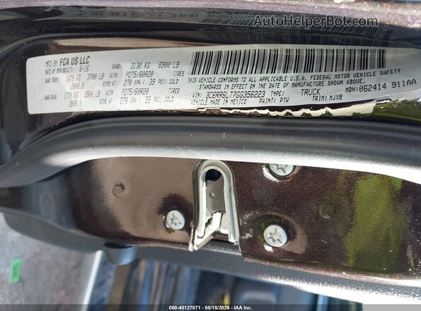 3C6RR6LT7GG356223 2016 RAM 1500 Коричневый Вид подкапотного пространства