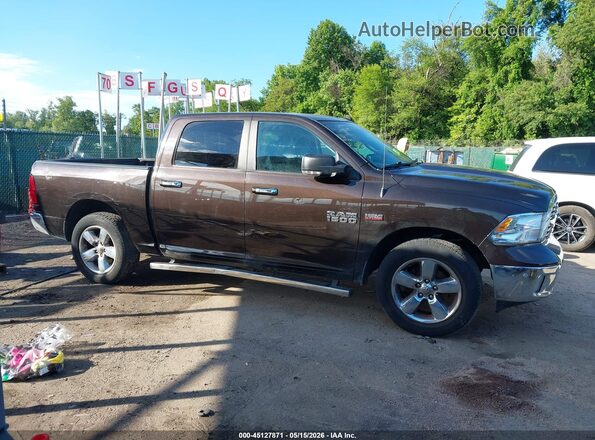 3C6RR6LT7GG356223 2016 RAM 1500 Коричневый Вид задней части салона