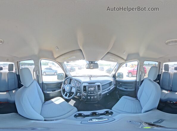 3C6RR7KGXLG134263 2020 RAM 1500 White Vista de la etiqueta del VIN