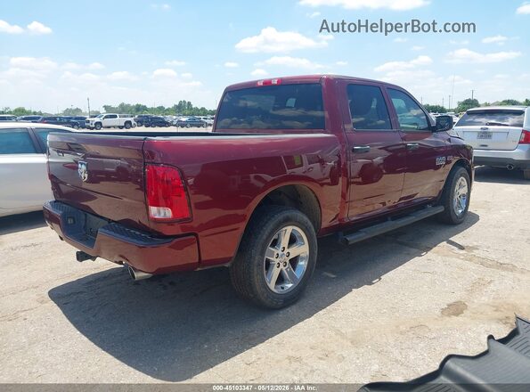 3C6RR7KTXHG574780 2017 RAM 1500 Red Задня права чверть