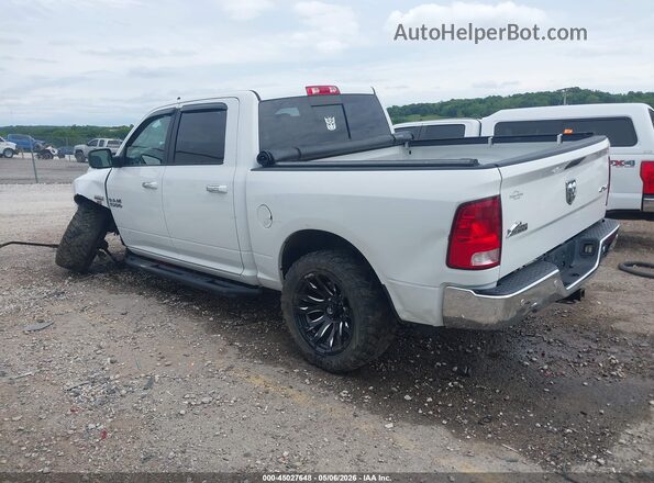 3C6RR7LT2JG135643 2018 RAM 1500 White Trasero izquierdo