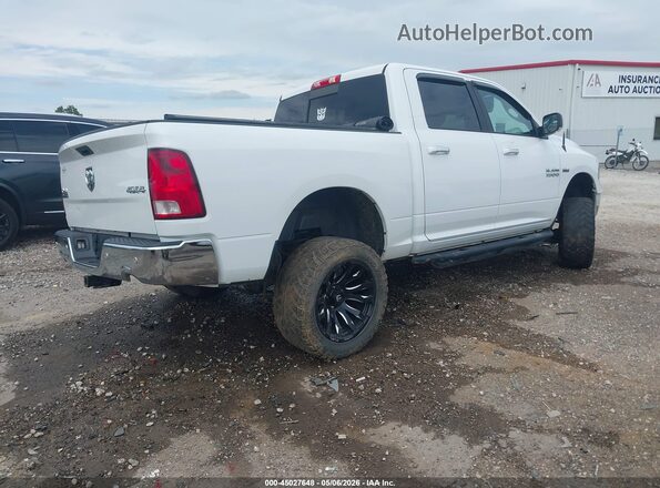 3C6RR7LT2JG135643 2018 RAM 1500 White Trasero derecho