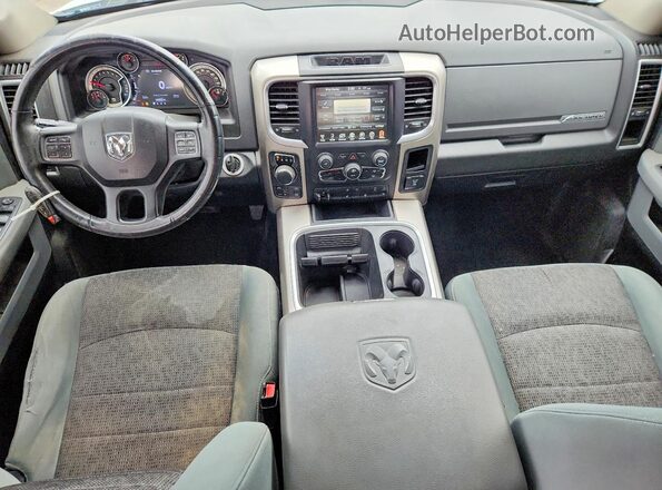 3C6RR7LT4HG622644 2017 RAM 1500 Белый Вид панели приборов