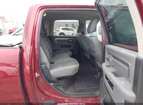 3C6RR7LT4JG227403 2018 RAM 1500 Red Widok naklejki z numerem VIN