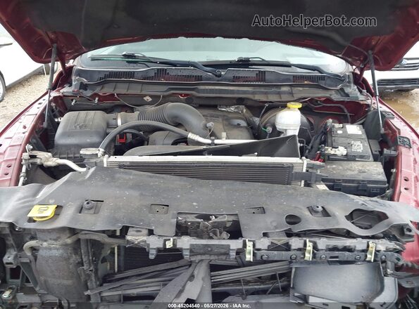 3C6RR7LT4JG227403 2018 RAM 1500 Red Widok z tyłu