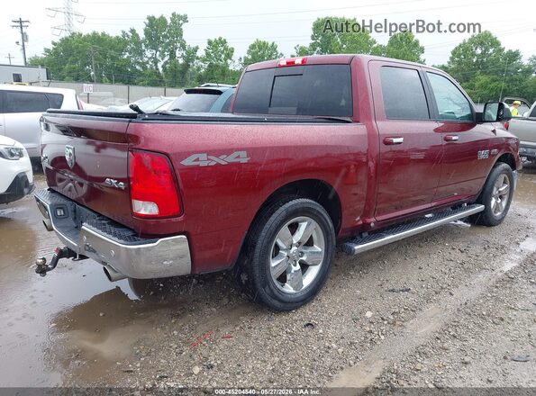 3C6RR7LT4JG227403 2018 RAM 1500 Red Tył prawy