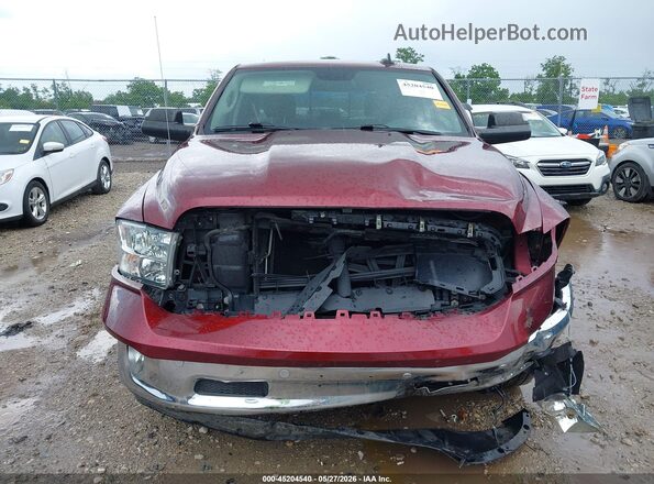 3C6RR7LT4JG227403 2018 RAM 1500 Red Widok wnętrza z tyłu