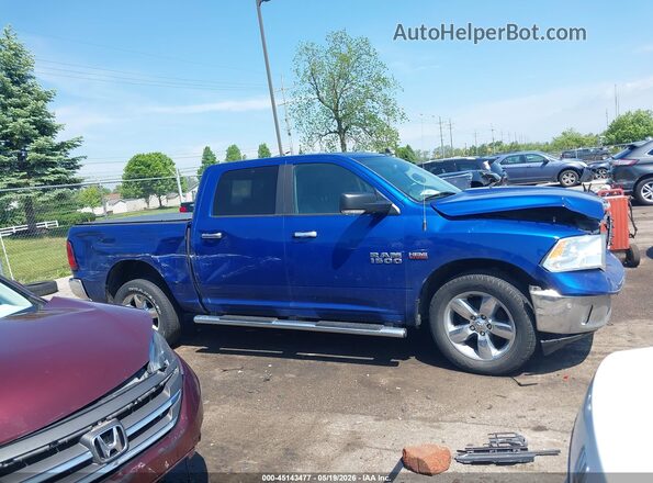 3C6RR7LT8GG148986 2016 RAM 1500 Blue Vista interior trasera