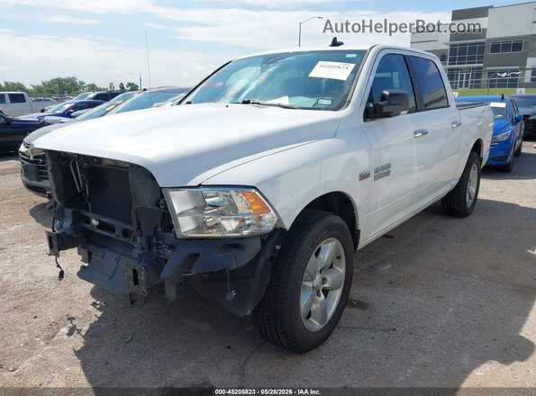3C6RR7LTXGG174957 2016 RAM 1500 White Առջևի ձախ երեք քառորդ տեսարան