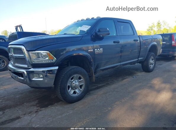 3C6TR5FJ9GG287139 2016 RAM 2500 Gray წინა მარცხენა ხედი სამი მეოთხედიდან
