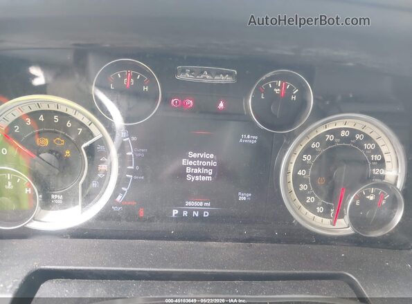 3C6TR5JT4GG274680 2016 RAM 2500 Белый Вид задних сидений
