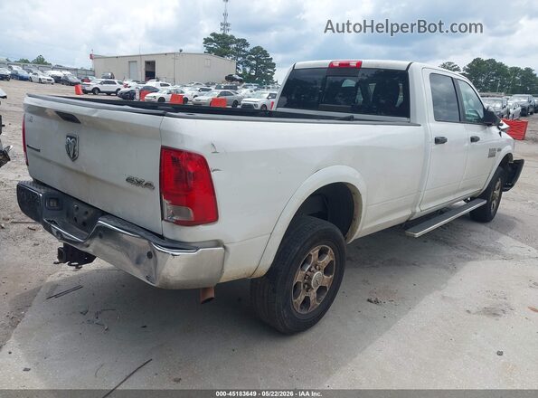 3C6TR5JT4GG274680 2016 RAM 2500 Белый Задняя правая четверть