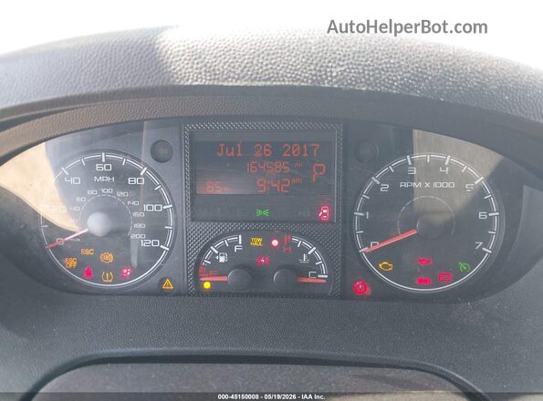 3C6TRVAG4HE513645 2017 RAM PROMASTER 1500 White Вид задніх сидінь