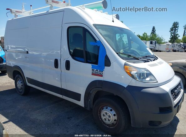 3C6TRVCG5KE522889 2019 RAM PROMASTER 2500 White Սալոնի հետևի տեսք