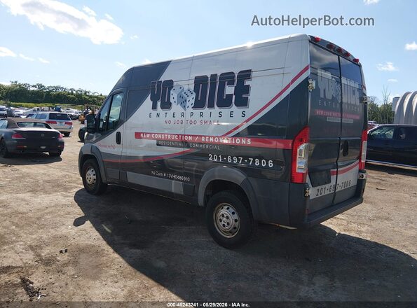 3C6TRVCG8GE104303 2016 RAM PROMASTER 2500 Белый Задняя левая четверть