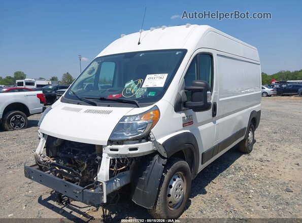 3C6TRVCG9KE506422 2019 RAM PROMASTER 2500 Белый Передняя левая четверть