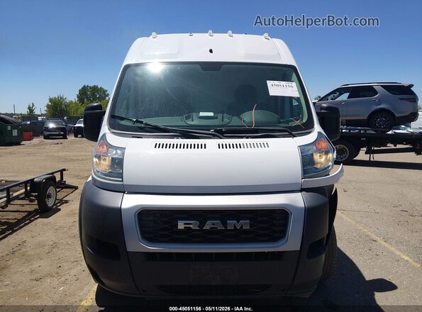 3C6TRVDG2KE502436 2019 RAM PROMASTER 2500 White ხელსაწყოთა პანელის ხედი