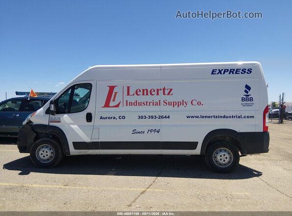 3C6TRVDG2KE502436 2019 RAM PROMASTER 2500 White სალონის 360-გრადუსიანი ხედი