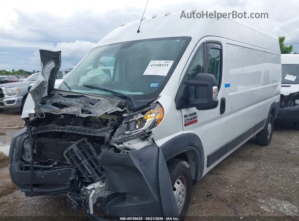 3C6TRVDGXHE506498 2017 RAM PROMASTER 2500 White Առջևի ձախ երեք քառորդ տեսարան