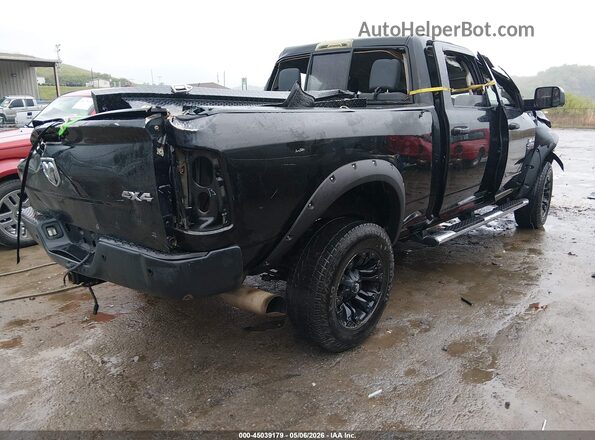 3C6UR5CL7HG612902 2017 RAM 2500 Черный Задняя правая четверть