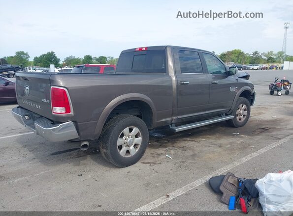 3C6UR5GL0JG121202 2018 RAM 2500 Коричневый Задняя правая четверть