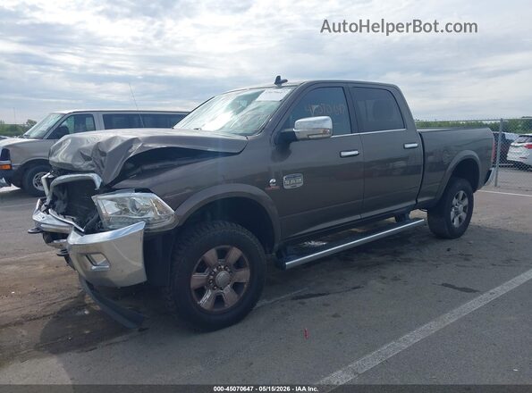 3C6UR5GL0JG121202 2018 RAM 2500 Коричневый Передняя левая четверть