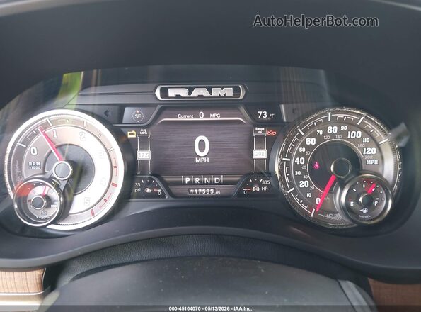 3C6UR5GL4NG131625 2022 RAM 2500 Black Вид задніх сидінь