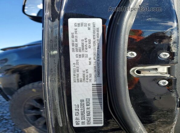 3C6UR5SL2LG202180 2020 RAM 2500 Black 