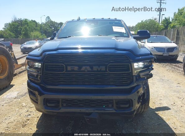 3C6UR5TL8NG194698 2022 RAM 2500 Dark Blue Սարքավորումների վահանակի տեսք