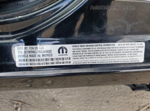 3C7WRNEL7RG349832 2024 RAM 5500 Black Engine compartment view