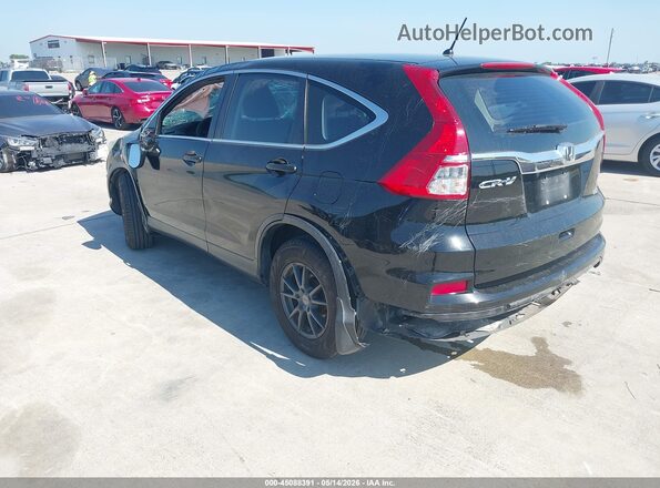3CZRM3H36GG705381 2016 HONDA CR-V Black Tył lewy